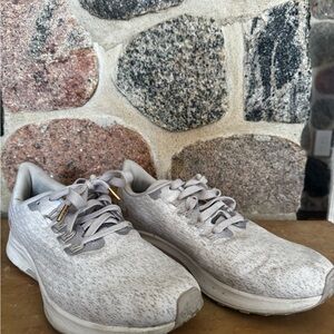 Nike White and Gray Sneakers